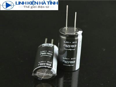 TỤ HÓA 120UF 450V TỤ HÓA 120UF 450V